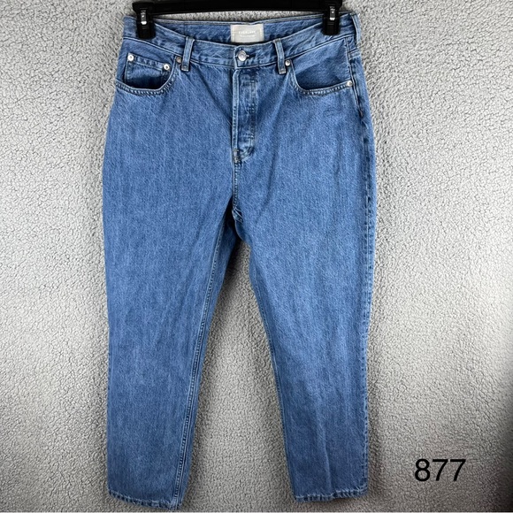 Everlane Denim - Everlane Women's High Rise Jeans - Blue